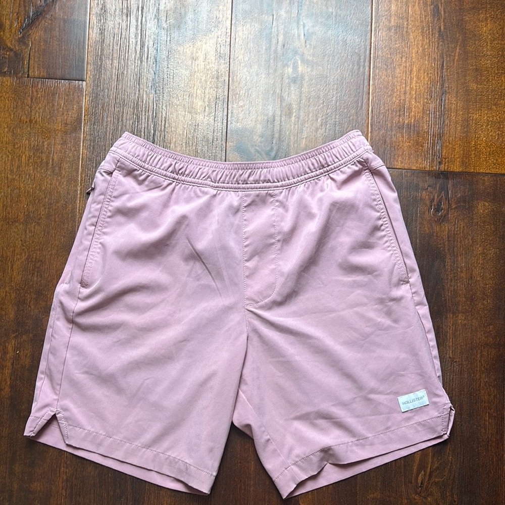 Hollister Men’s Pink Athletic Shorts